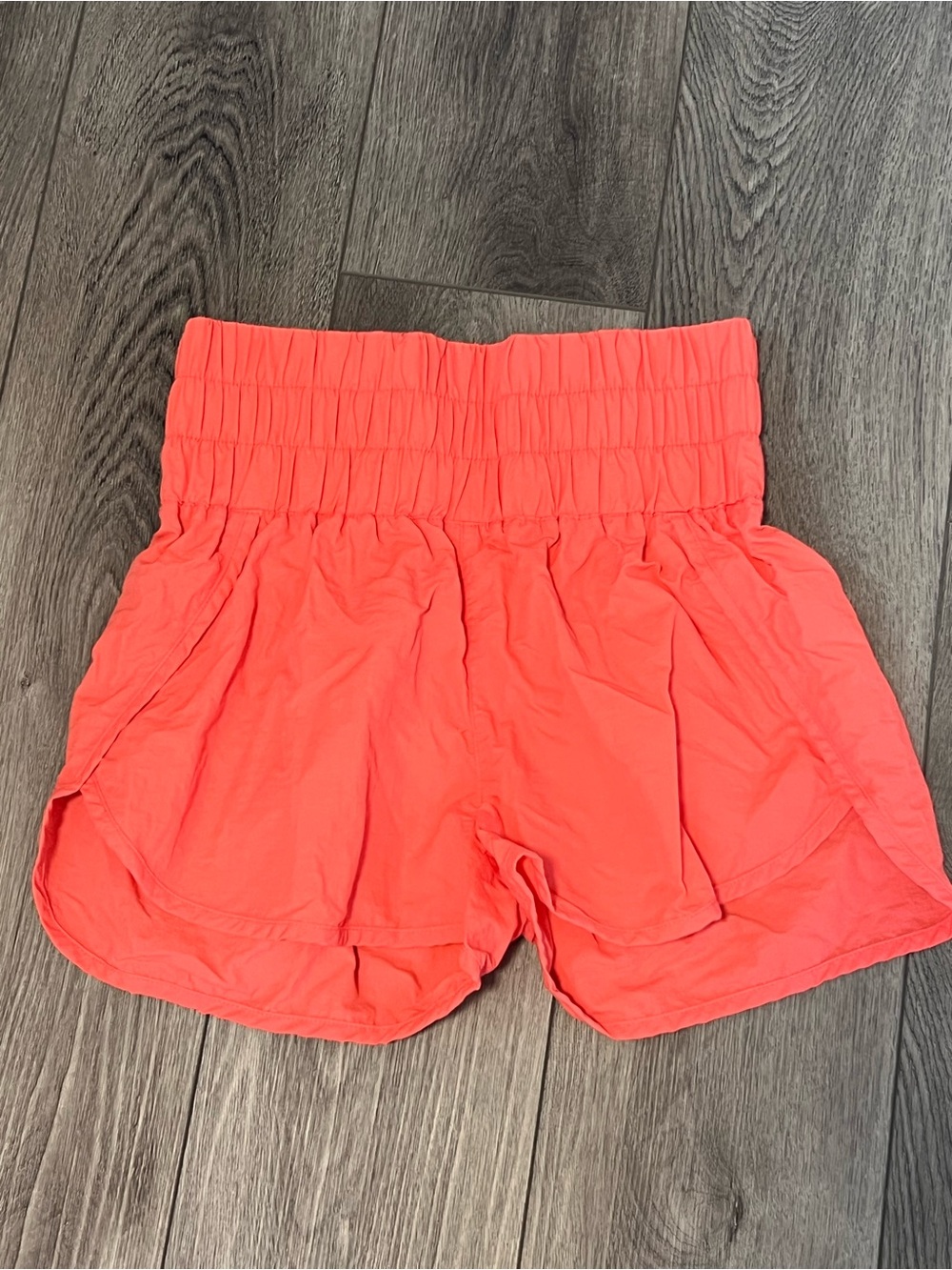 NWOT Coral High-Waist Athletic Shorts
